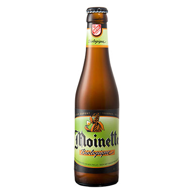 5410702000539 Moinette Bio - 33cl Biologish bier met nagisting in de fles (controle BE-BIO-01)